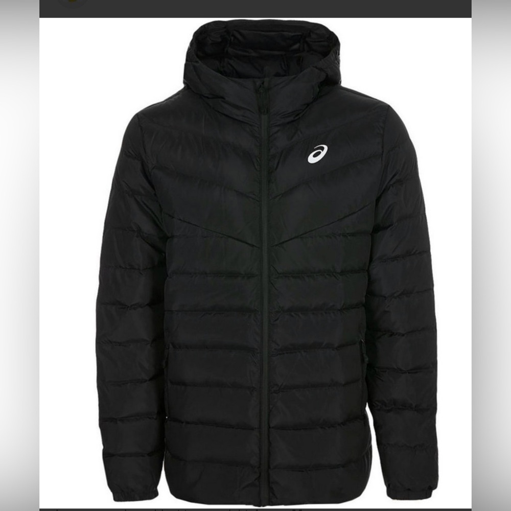 Asics Men's Black Puffer Jacket
